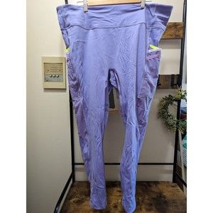 Plus Size Fabletics Neon Purple Leggings 3x